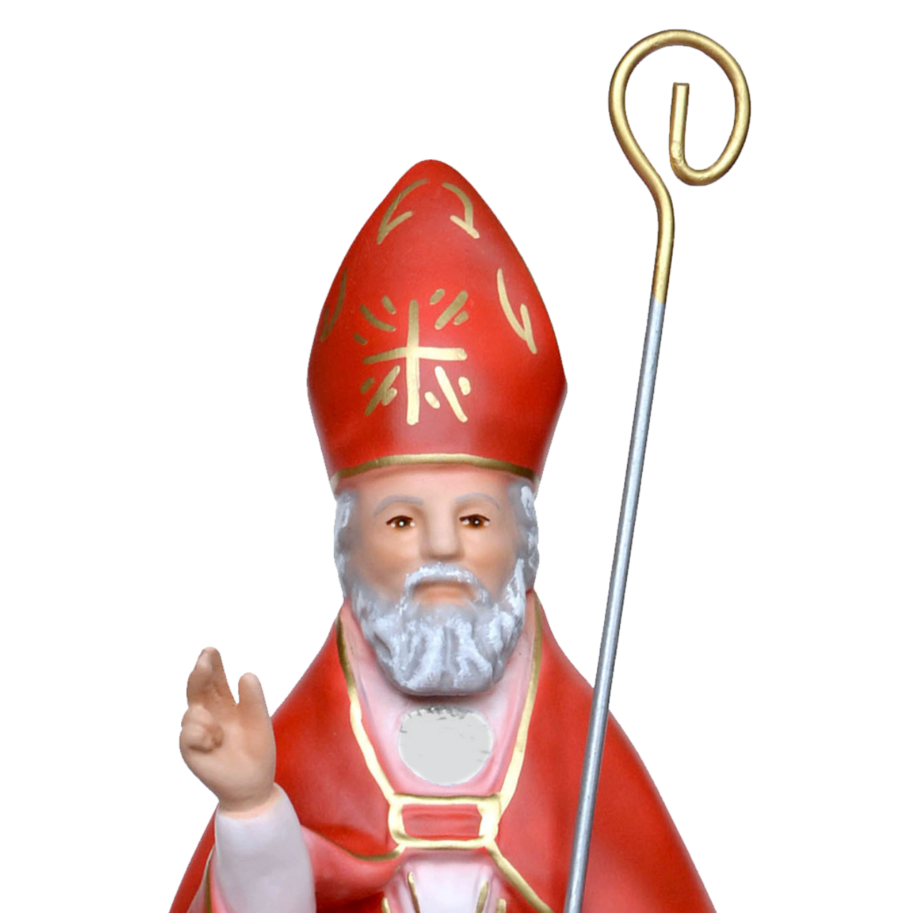 Statua San Biagio 40 cm in Resina