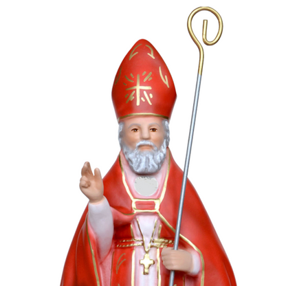 Statua San Biagio 40 cm in Resina