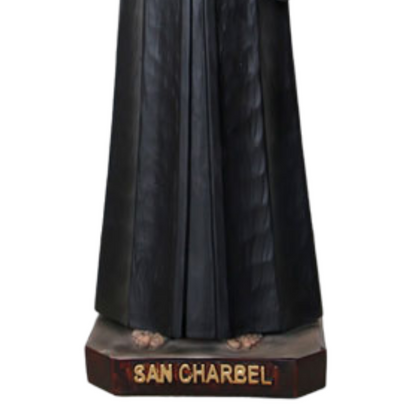 Statua San Charbel 40 cm in Resina