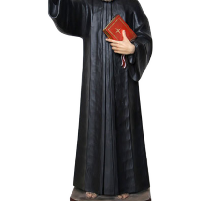 Statua San Charbel 40 cm in Resina