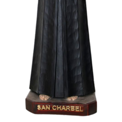 Statua San Charbel 60 cm in Resina