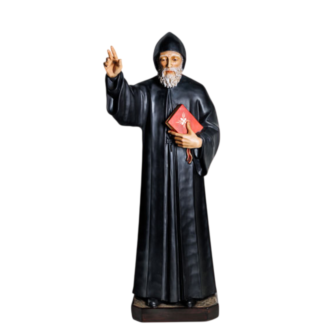 Statua San Charbel 80 cm in Resina