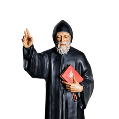 Statua San Charbel 80 cm in Resina