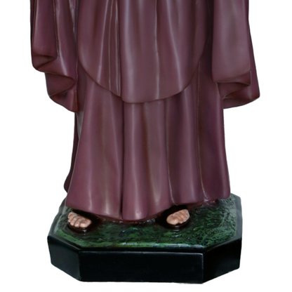 Statua San Ciro 110 cm in Vetroresina
