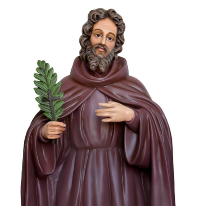 Statua San Ciro 110 cm in Vetroresina