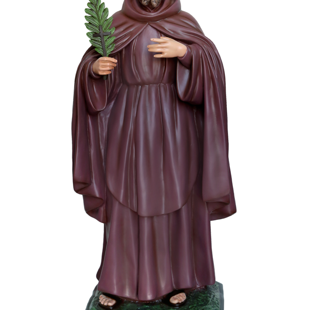 Statua San Ciro 110 cm in Vetroresina