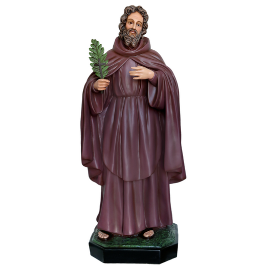 Statua San Ciro 110 cm in Vetroresina