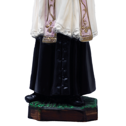 Statua San Curato D'Ars 30 cm in Resina Piena