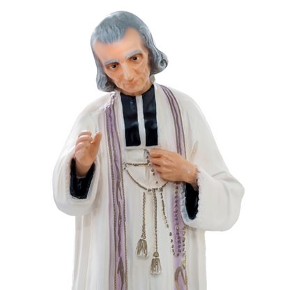 Statua San Curato D'Ars 60 cm in Resina