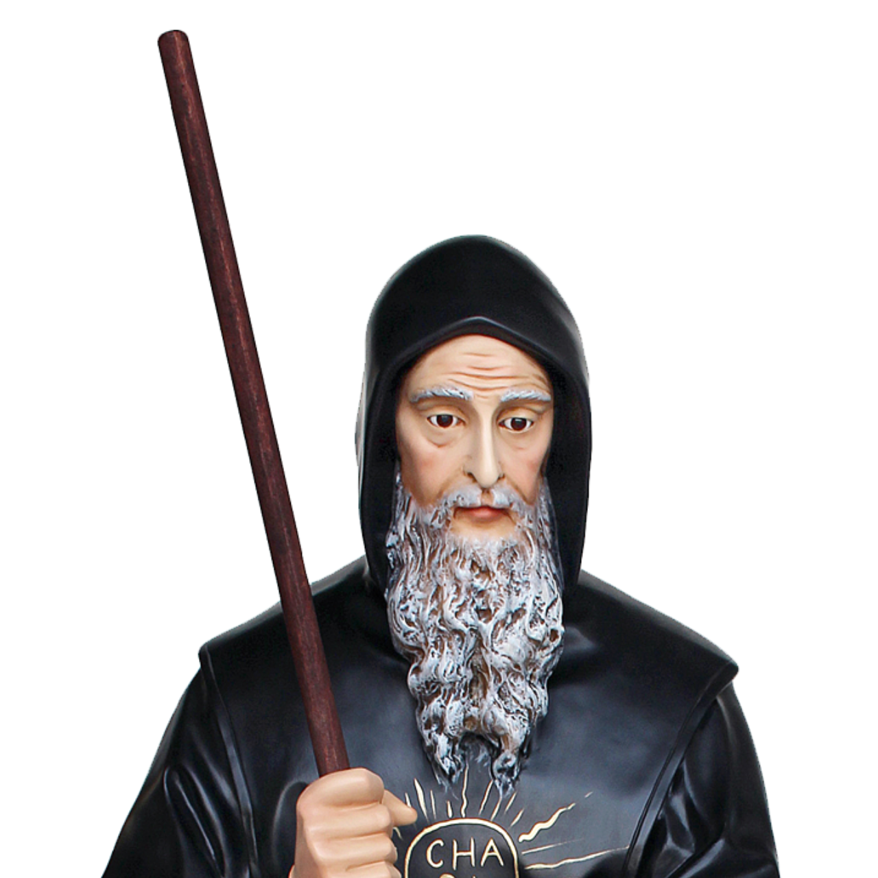 Statua San Francesco da Paola 170 cm in Vetroresina