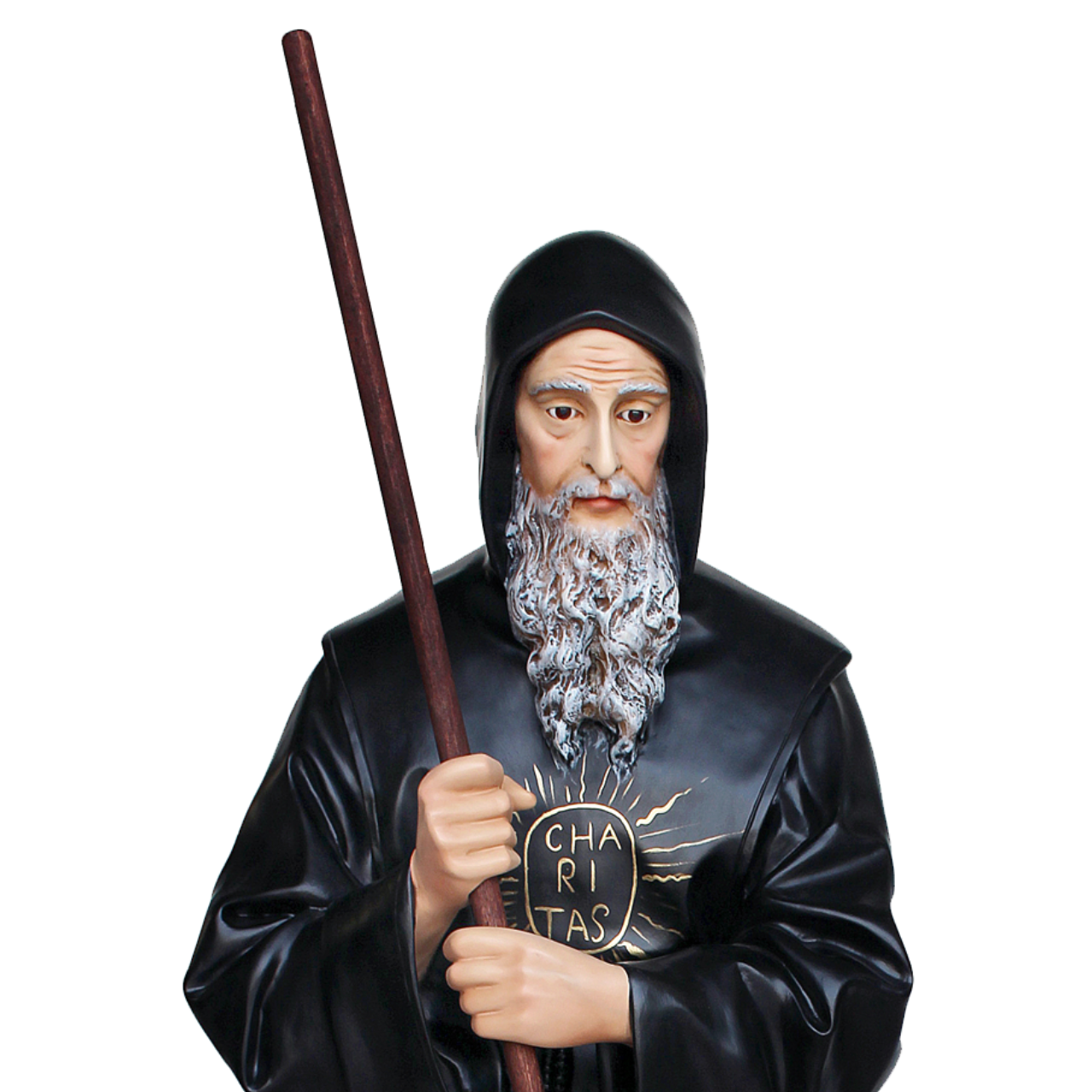 Statua San Francesco da Paola 170 cm in Vetroresina