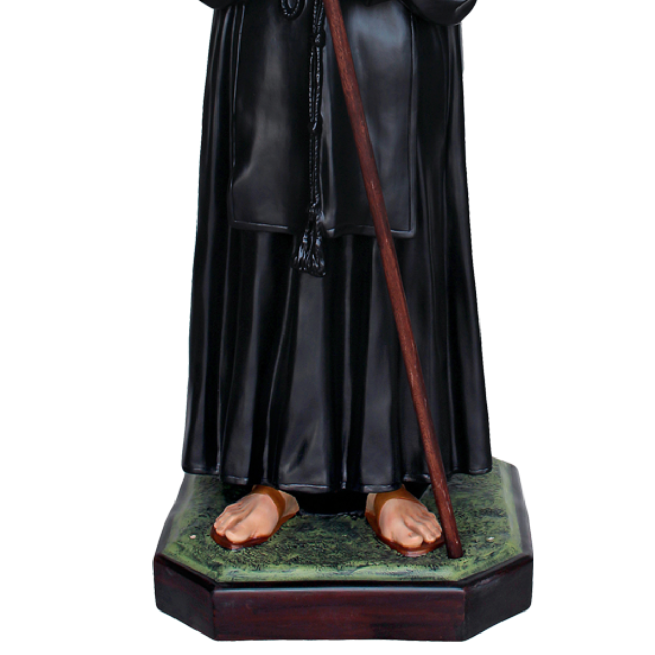 Statua San Francesco da Paola 170 cm in Vetroresina