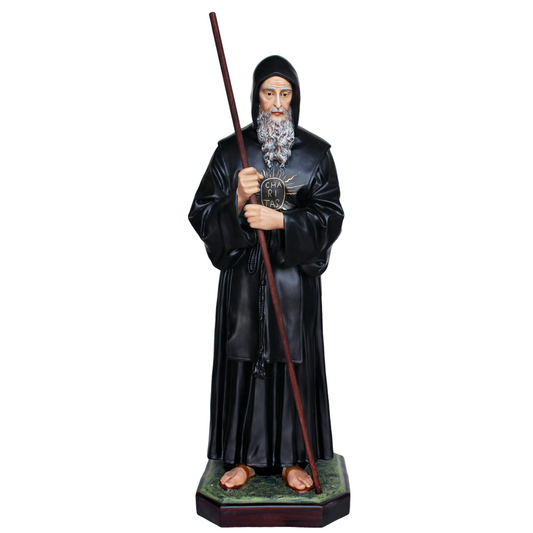 Statua San Francesco da Paola 170 cm in Vetroresina