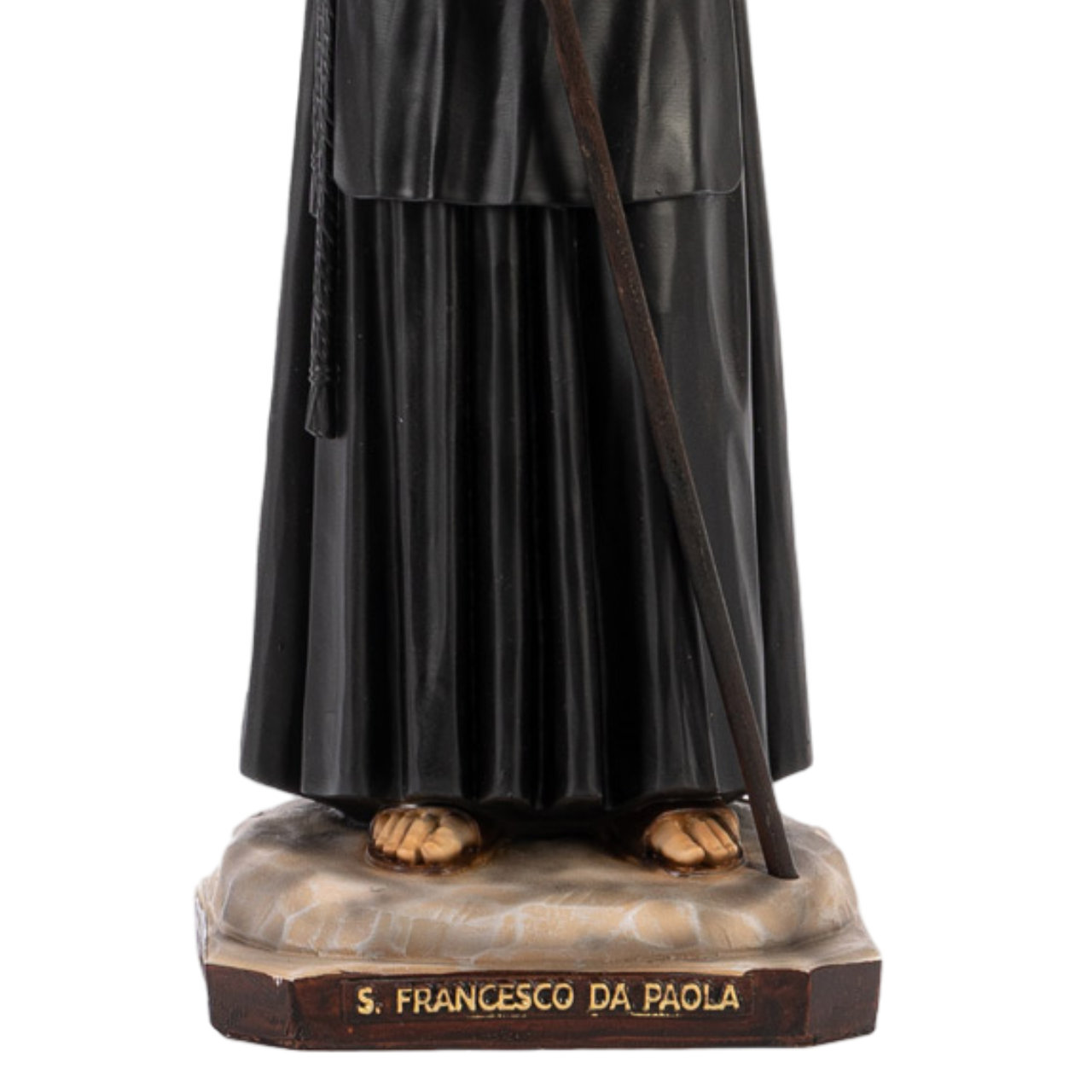 Statua San Francesco da Paola 35 cm in Resina