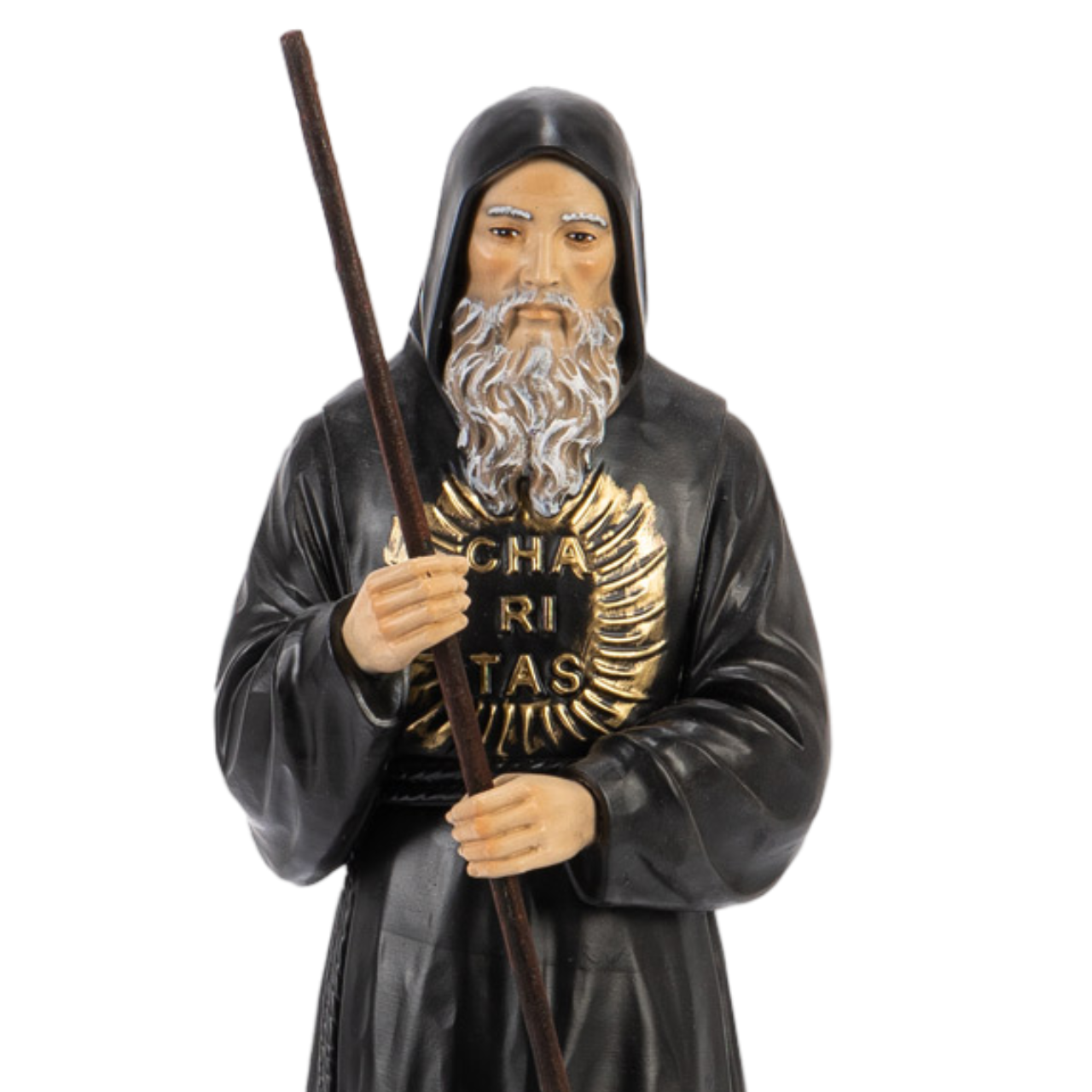 Statua San Francesco da Paola 35 cm in Resina