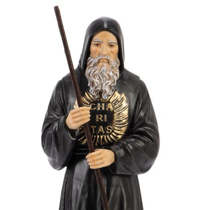 Statua San Francesco da Paola 35 cm in Resina