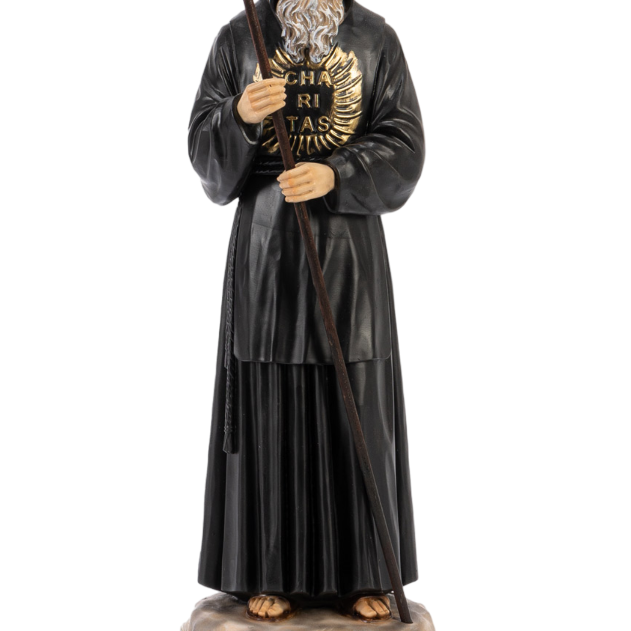 Statua San Francesco da Paola 35 cm in Resina