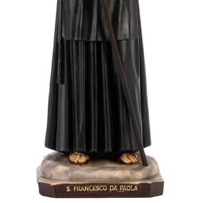 Statua San Francesco da Paola 45 cm in Resina