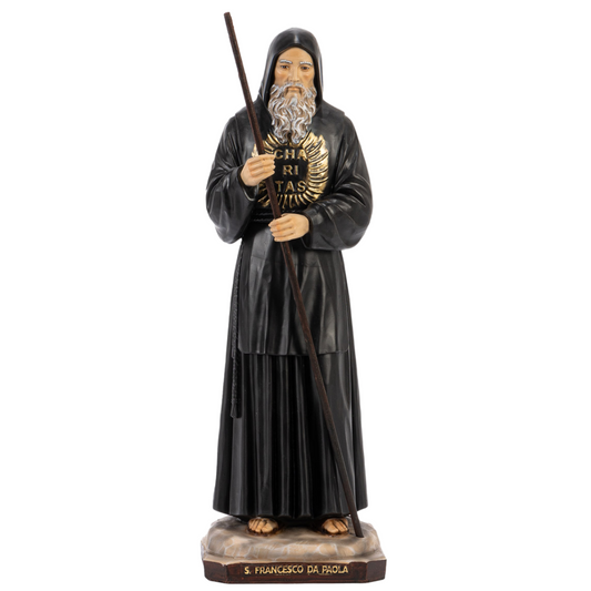 Statua San Francesco da Paola 45 cm in Resina