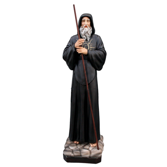 Statua San Francesco da Paola 80 cm in Resina