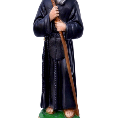 Statua San Francesco da Paola 22 cm in Resina Piena