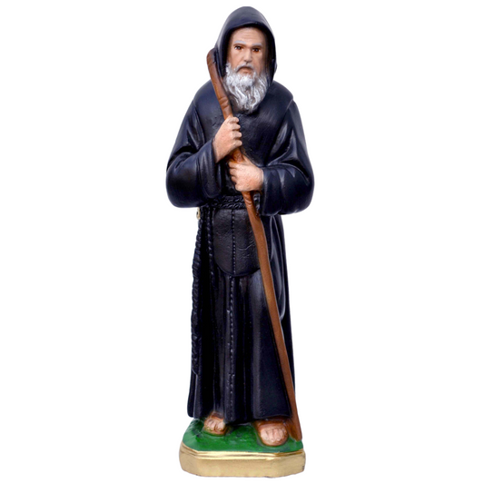 Statua San Francesco da Paola 22 cm in Resina Piena