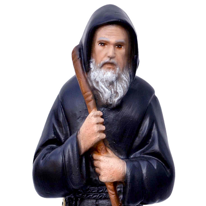 Statua San Francesco da Paola 22 cm in Resina Piena