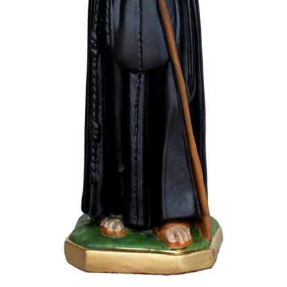 Statua San Francesco da Paola 28 cm in Resina Piena
