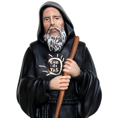 Statua San Francesco da Paola 33 cm in Resina Piena