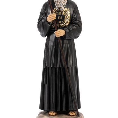 Statua San Francesco da Paola 25 cm in Resina Piena