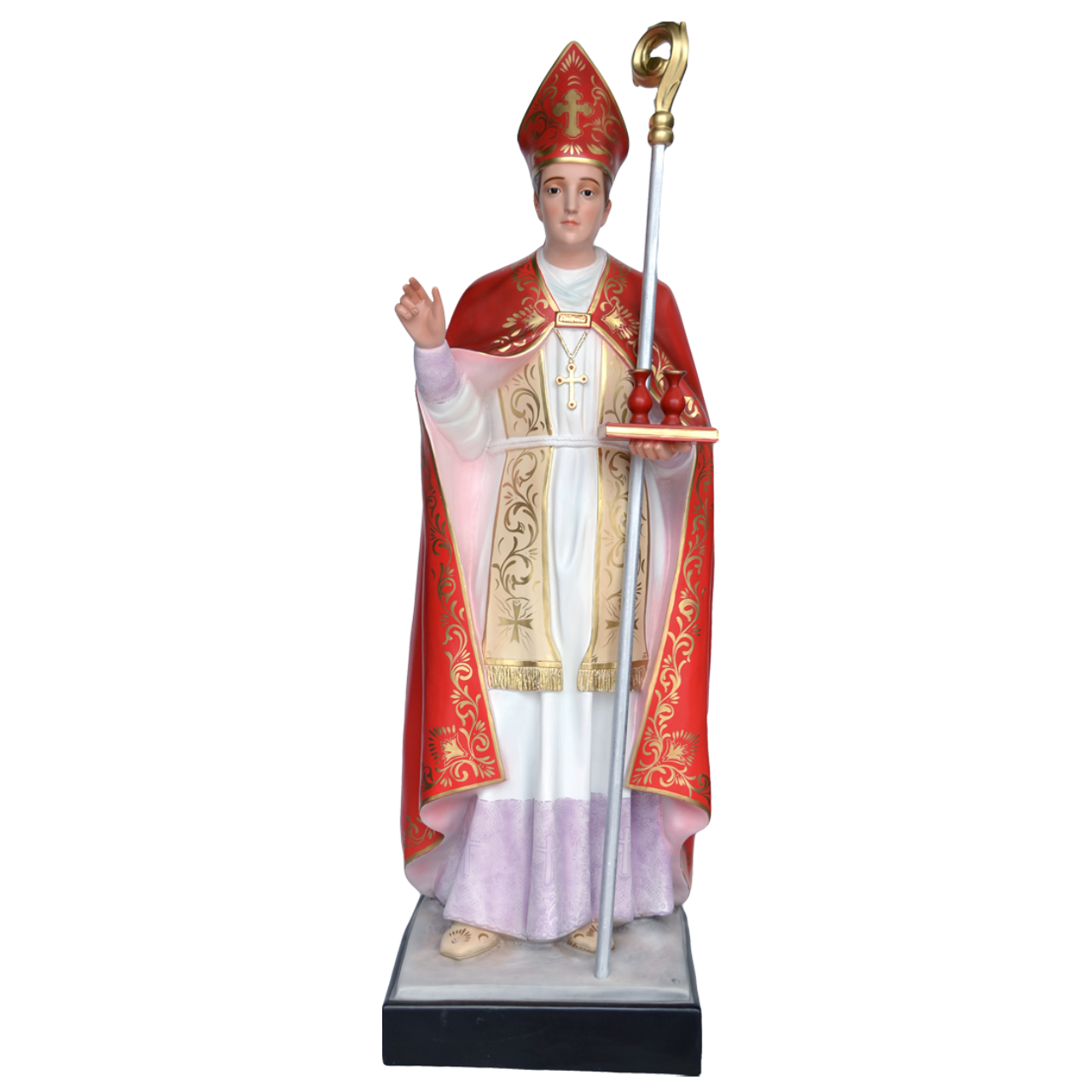 Statua San Gennaro 150 cm in Vetroresina