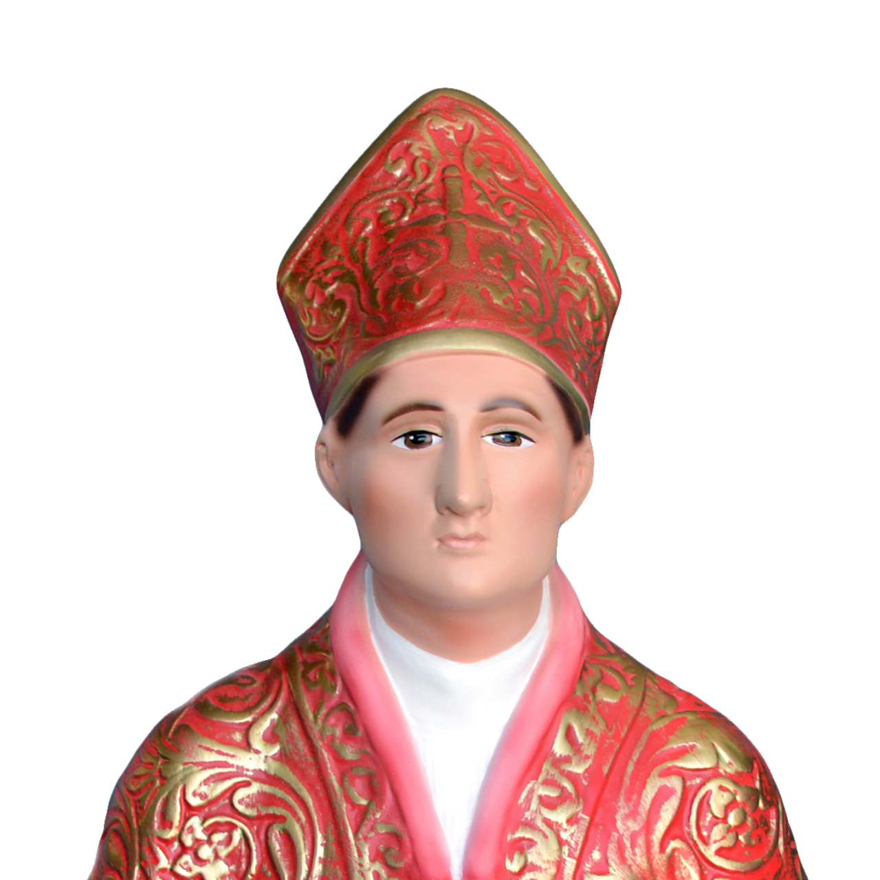 Statua San Gennaro Busto 35 cm in Resina