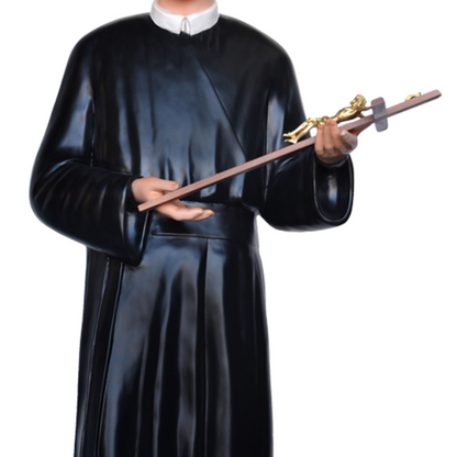 Statua San Gerardo 165 cm in Vetroresina