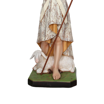 Statua San Giovanni Battista 100 cm in Resina