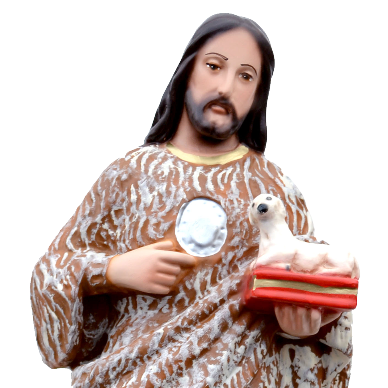 Statua San Giovanni Battista 40 cm in Resina