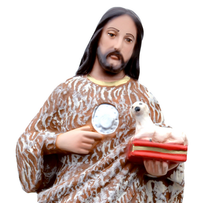 Statua San Giovanni Battista 40 cm in Resina