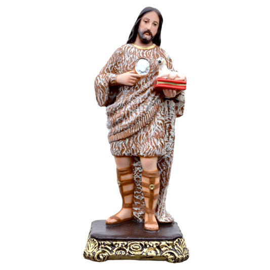 Statua San Giovanni Battista 40 cm in Resina
