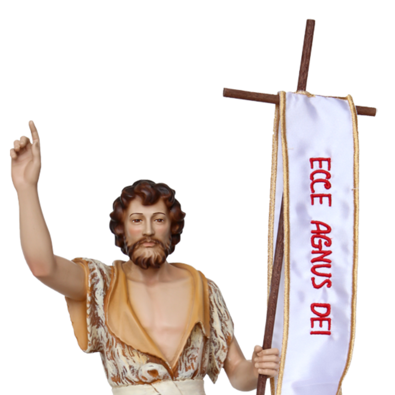 Statua San Giovanni Battista 41 cm in Resina