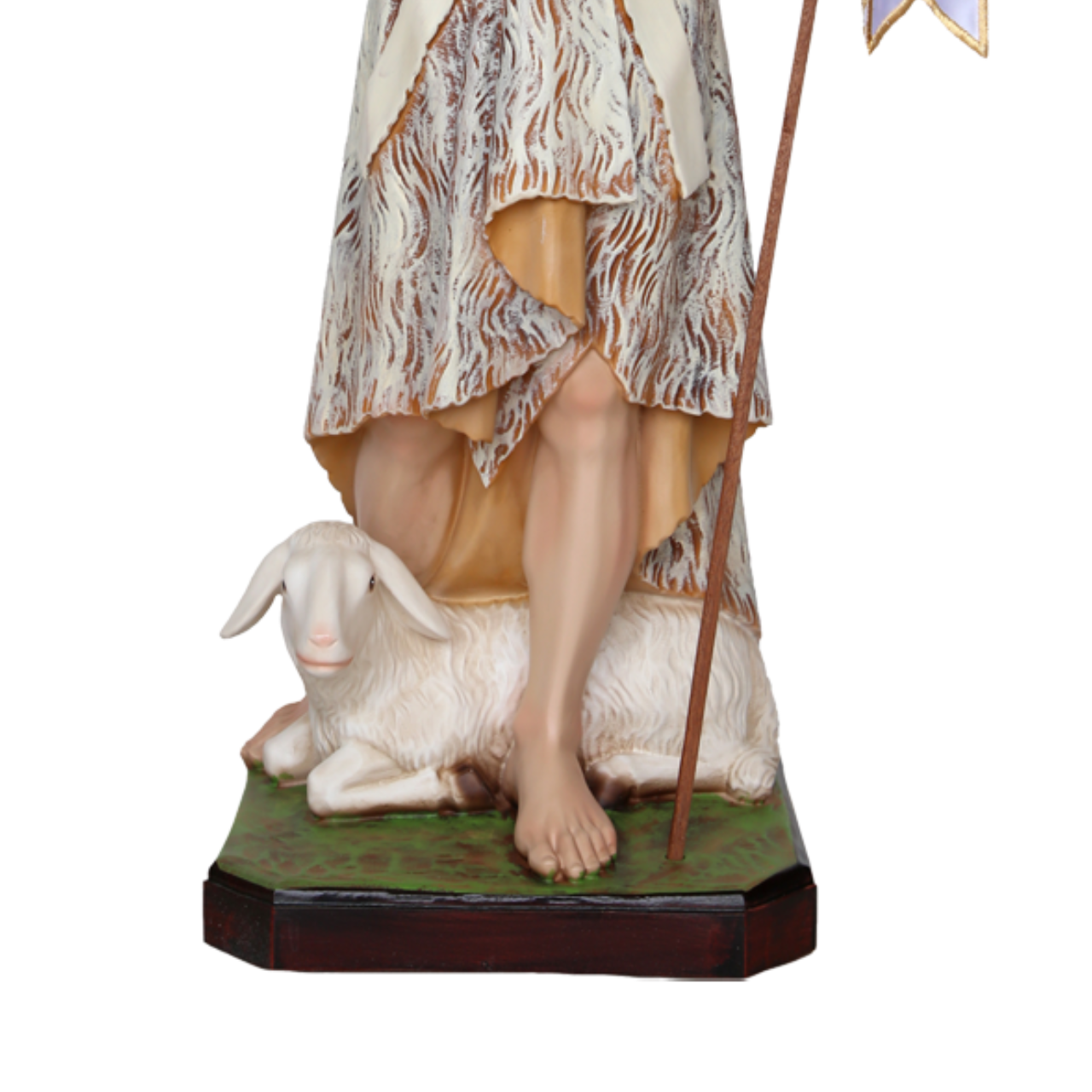 Statua San Giovanni Battista 60 cm in Resina