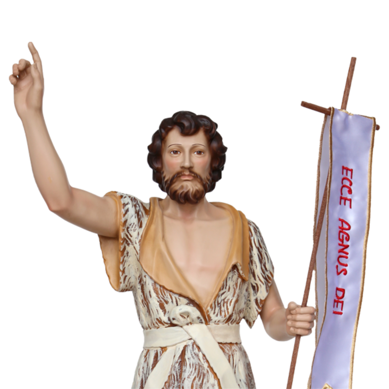 Statua San Giovanni Battista 60 cm in Resina