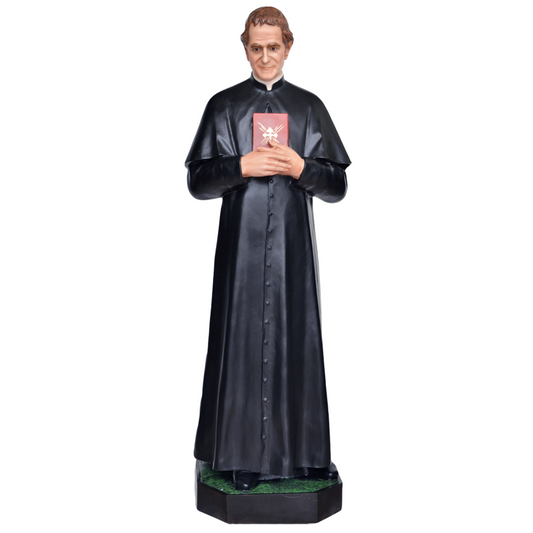 Statua San Giovanni Bosco 170 cm in Vetroresina