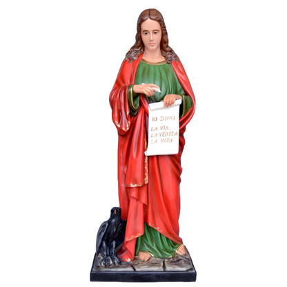 Statua San Giovanni Evangelista 155 cm in Vetroresina