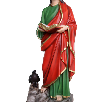 Statua San Giovanni Evangelista 40 cm in Resina