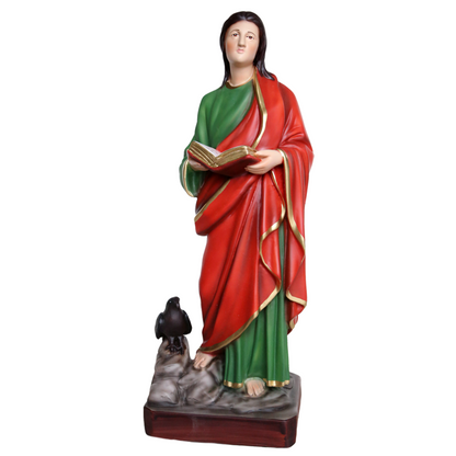 Statua San Giovanni Evangelista 40 cm in Resina