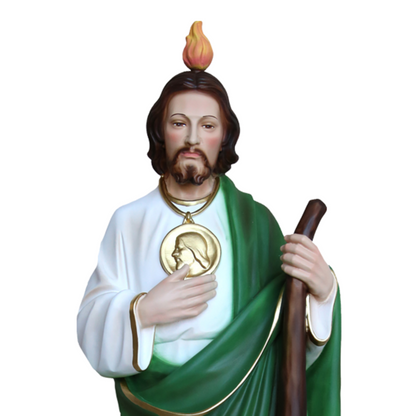 Statua San Giuda Taddeo 31 cm in Resina Piena