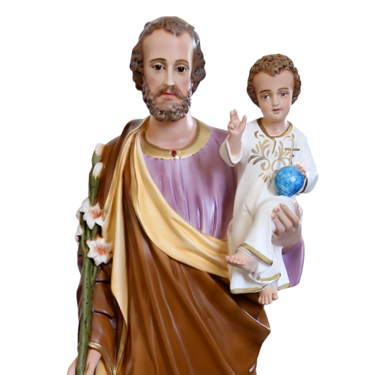 Statua San Giuseppe 100 cm in Resina