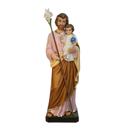 Statua San Giuseppe 115 cm in Resina