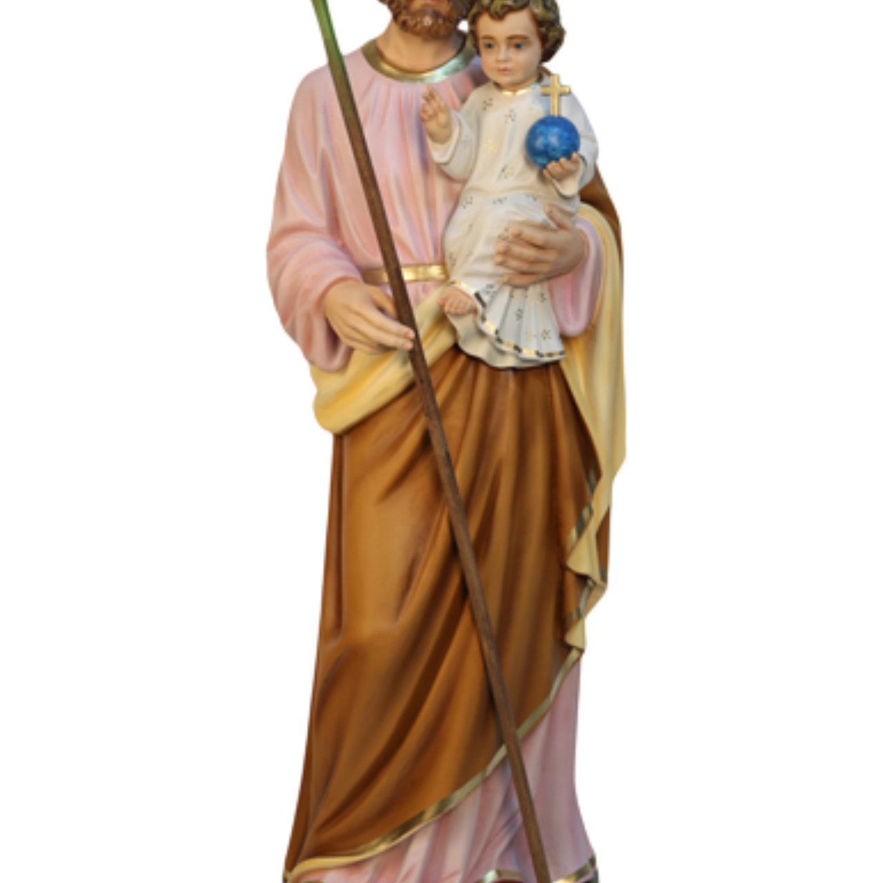 Statua San Giuseppe 115 cm in Resina