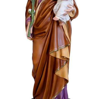Statua San Giuseppe 130 cm in Resina