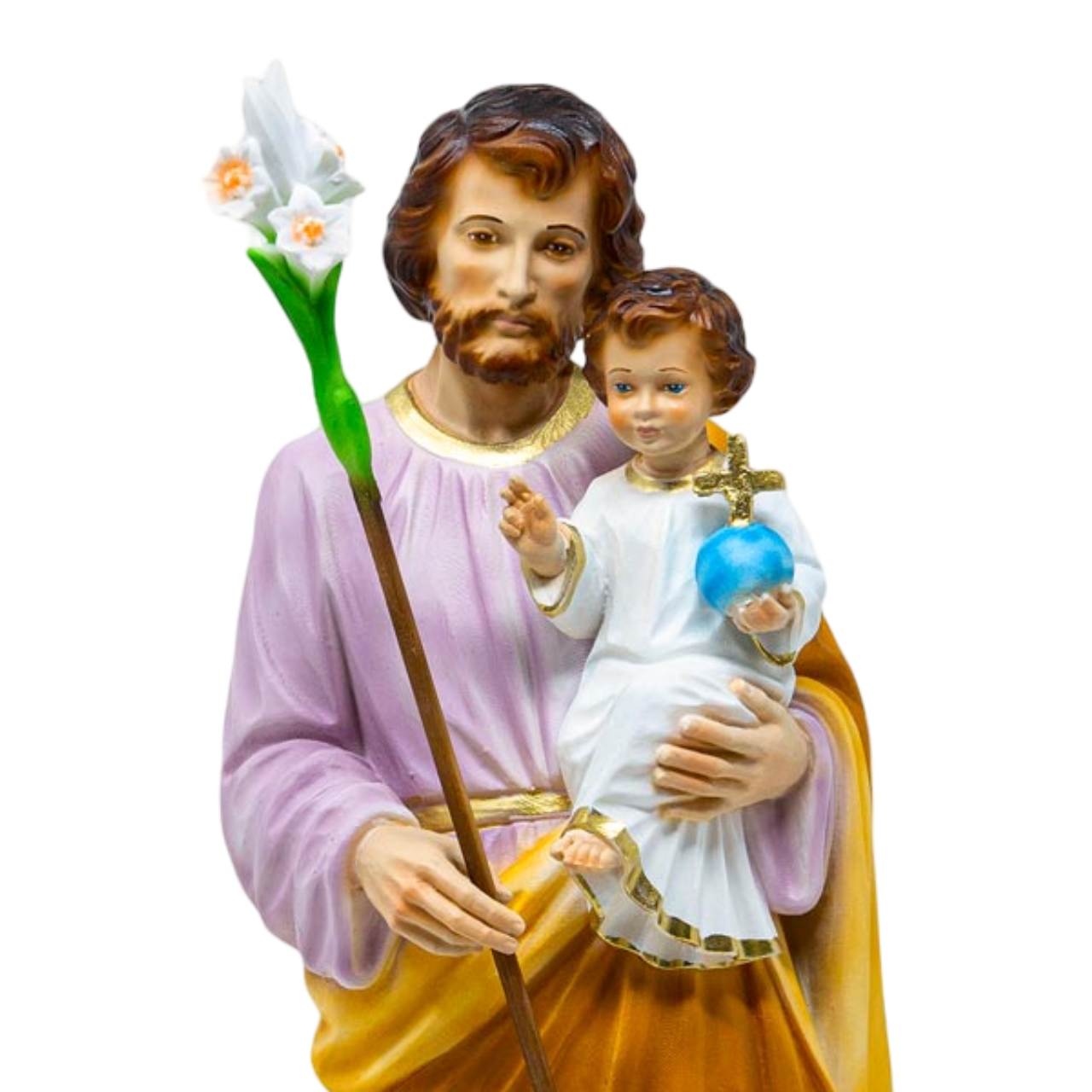 Statua San Giuseppe 31 cm in Resina